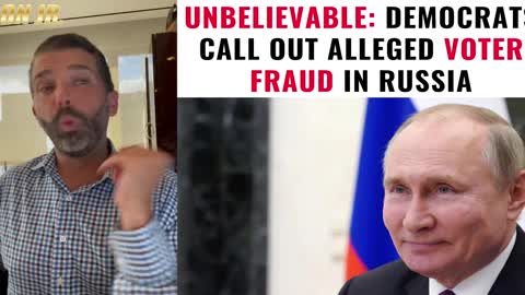 PLOT TWIST! Dems Call Out Alleged Voter Fraud in Russia!