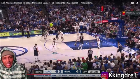 GOOD HOOPS! Reacting to Los Angeles Clippers vs Dallas Mavericks Game 4 Full Highlights