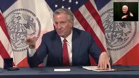 DE BLASIO OUT! New York City Mayor Bill de Blasio says goodbye at his final news conference.