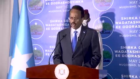 President of somalia Mohamed Abdulahi Farmajo