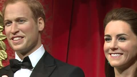 Kate and William waxworks unveiled