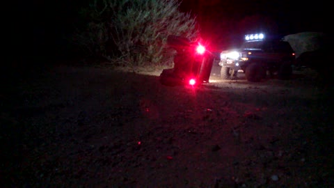 Traxxas RC Rock Crawlers at Night ~ Mr. Johnny's Wild Ride