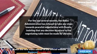 30 House Democrats call for Biden to Negotiate with Putin over Ukraine