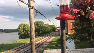 Train on Mississippi