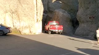 Needles Highway tunnel