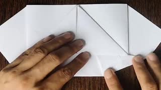 Paper Airplane Flaps its Wings Like a Bird