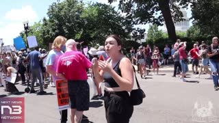 Pro-Abortion Protestor Gets DESTROYED With Common Sense