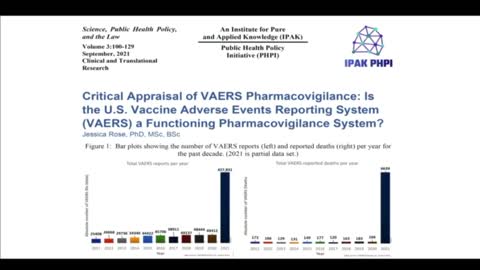 The C-19 vaccine is the biggest biological catastrophe ever.