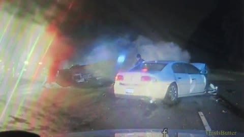 Video shows police pursuit that ended in double-fatal crash