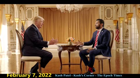 Trump @ Kash's Corner on Discussing Disastrous Afghanistan Withdrawal Plus Some