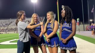 Erica Seay Interviews Guyer Cheerleading Captains
