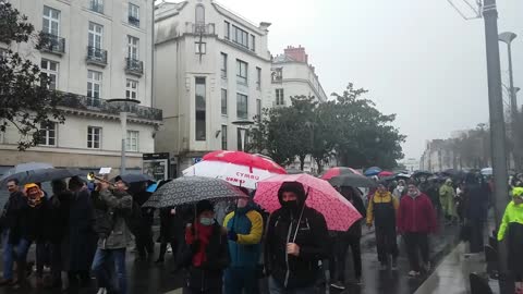 le 8 janvier 2022_Nantes_rassemblement contre pass sanitaire