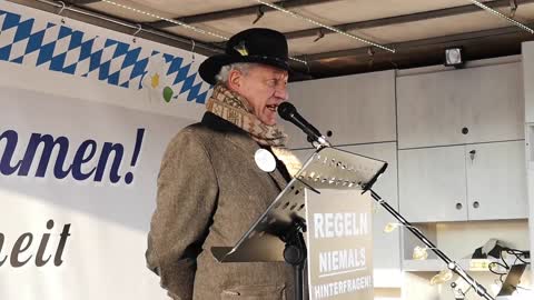 Karl Hilz #Demo Solidarität für #Rolf #Kron #FFB 15.01.21
