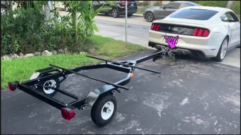 Kayak Trailer on a Mustang???