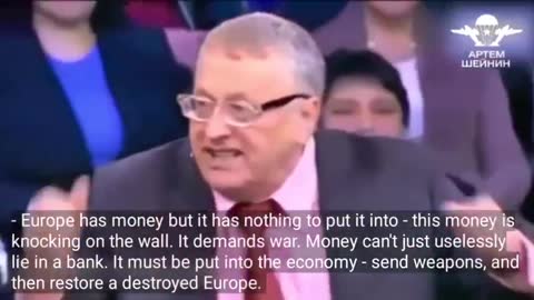 VLADIMIR ZHIRINOVSKY PREDICTED CURRENT EUROPEAN & UKRAINE OPERATION 7 YEARS AGO