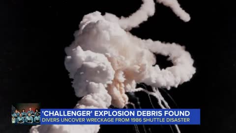 Space Shuttle Challenger wreckage found