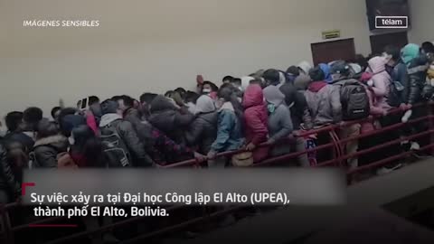 Video: Sập lan can, rơi từ tầng 4, ít nhất 7 sinh viên chết ở Bolivia