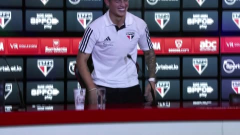 James Rodríguez fue presentado en Sao Paulo