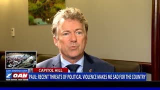 Sen. Rand Paul: Recent Threats Of Political Violence Makes Me Sad For The Country