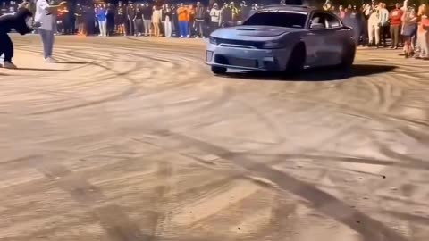 Cool car drifting