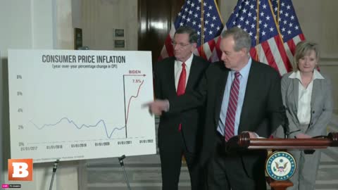 LIVE: GOP Sen. Mike Crapo Holding Press Conference on Inflation…