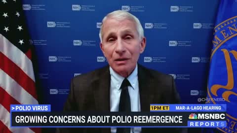 🚨 Fauci: The New Polio Case in NY is a "Vaccine Related Polio"