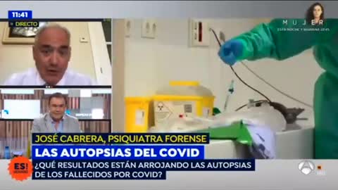 ¿Por qué se prohibieron las autopsias en España? José Cabrera Psiciatra Forense Covid 19 Coronavirus