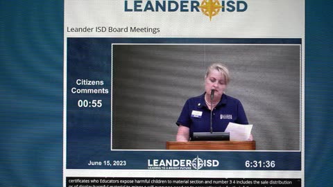 Marcia Watson, CDF Wilco Director, speaks out on issues at LISD and new laws coming.