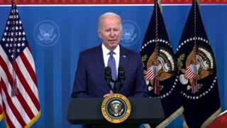 Biden on whether store shelves are empty