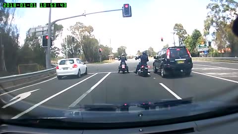 Road Rage Incident Gets Violent Between Motorcyclist and Driver