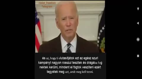 Biden fenyegeti az amerikai polgárokat