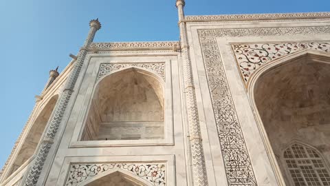 Taj Mahal india video made by me