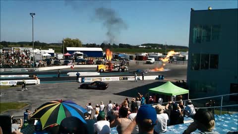 Canadian Nitro Nationals Jet Truck 191 mph