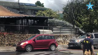 Honolulu home fire displaces 8