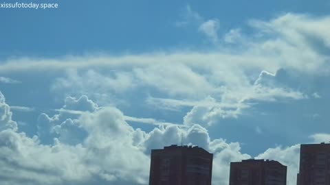 Strange tubular cloud