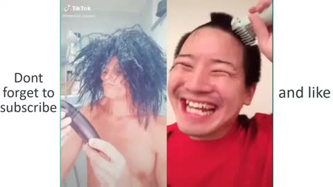 Tiktok Hair Clipper Challenge with Junya1gou Best Funny Tiktok Compilation 2020 Best TikToker