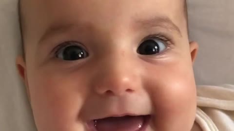 Funny baby cute laughing. Did you like this ❓️ | It will make you smile | viral | videos | babies