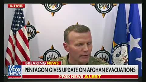 Air Force Gen. Tod Walters is asked about an Afghan refugee who was flagged as a security risk