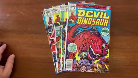 1978 Devil Dinosaur Comic Book Series