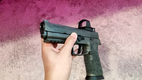 The Sig Sauer P320 X5 Legion gets a red dot!