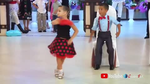 Child Nice Couple Dance