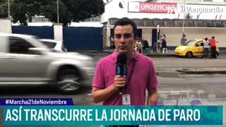 Así avanza la jornada de protestas en Bucaramanga