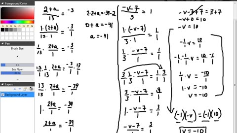Algebra Part 1 Solving Equations Part 15