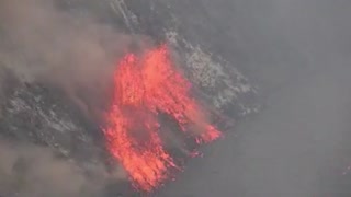 Miles de personas visitan el volcán en erupción Kilauea en Hawái (EE.UU.)