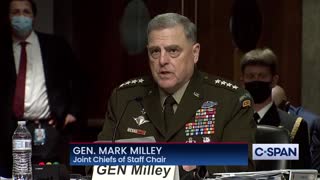 Gen. Milley: "We must remember the Taliban was and remains a terrorist org