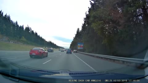 Dash Cam Footage Films A Miraculous Near Miss Of A Car Accident