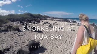 Snorkeling Kua Bay / Manini'owali Beach - The Traveling Tacos - Kailua-Kona, The Big Island, Hawai'i
