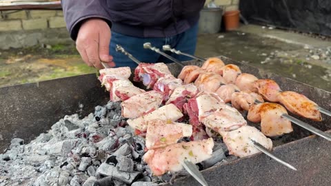 A Village Taste That Everyone Will Absolutely Love! LAMB and BULL TESTİCLES Kebab Recipe