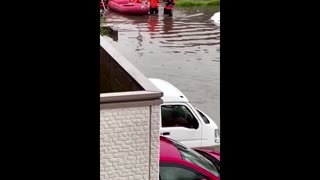 Roads inundated as torrential rains batter Japan