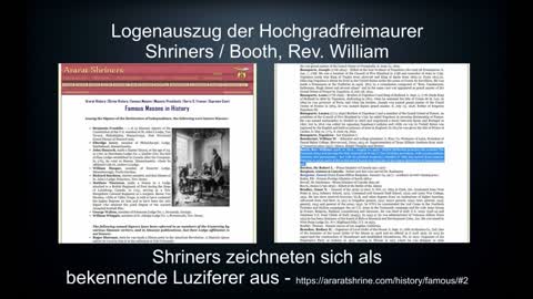 Heilsarmee Freimaurer freemason Logen William Booth salvation army freemason